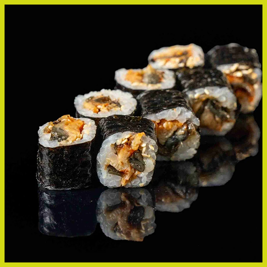 Corte de sushi con marco 6